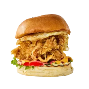 Fully Loaded Chicken Burger